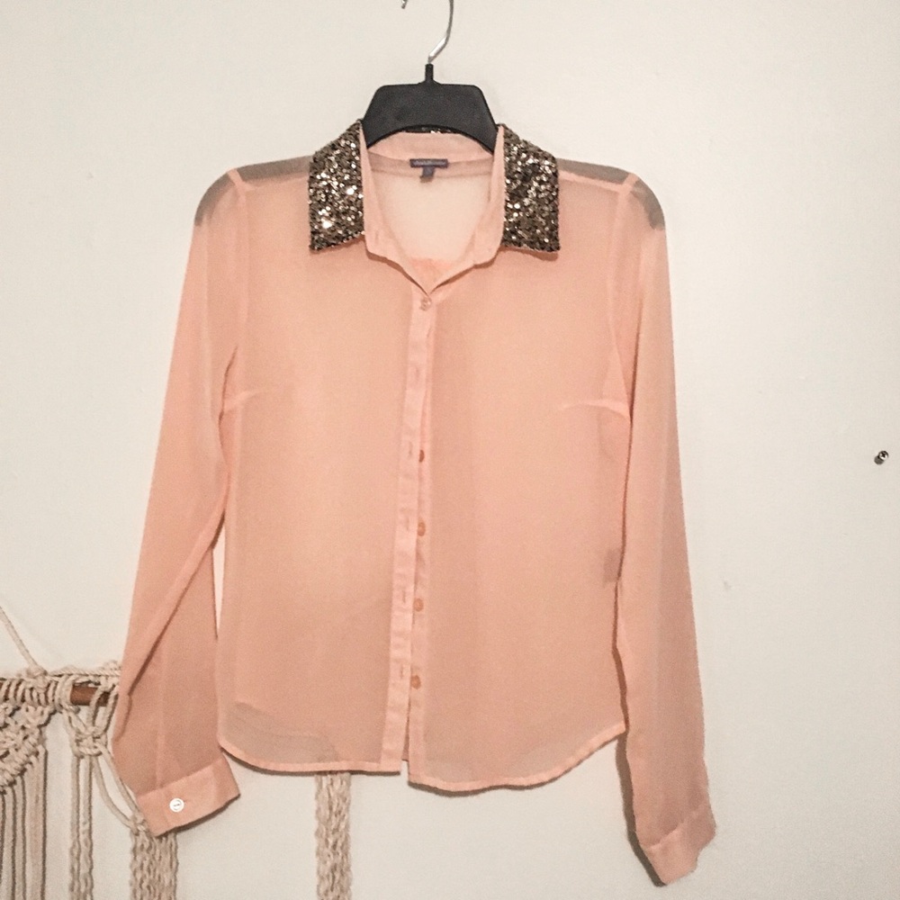 🤩Sheer top